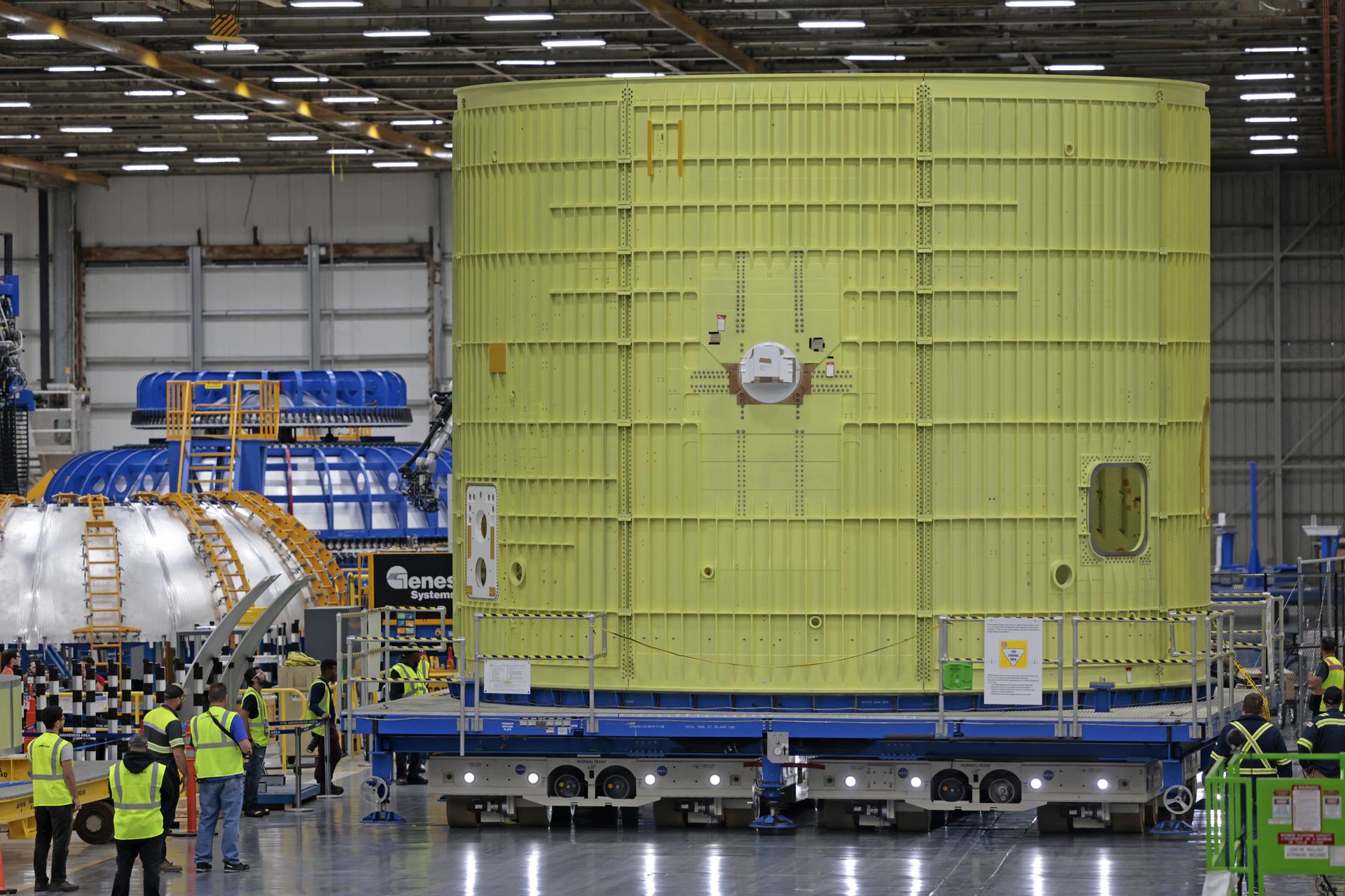 Featured image for “NASA Moves Core Stage 3 Intertank”