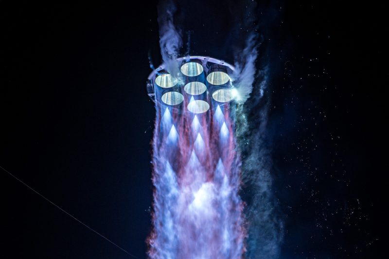 New Glenn’s seven BE-4 engines ignited on January 16, 2025