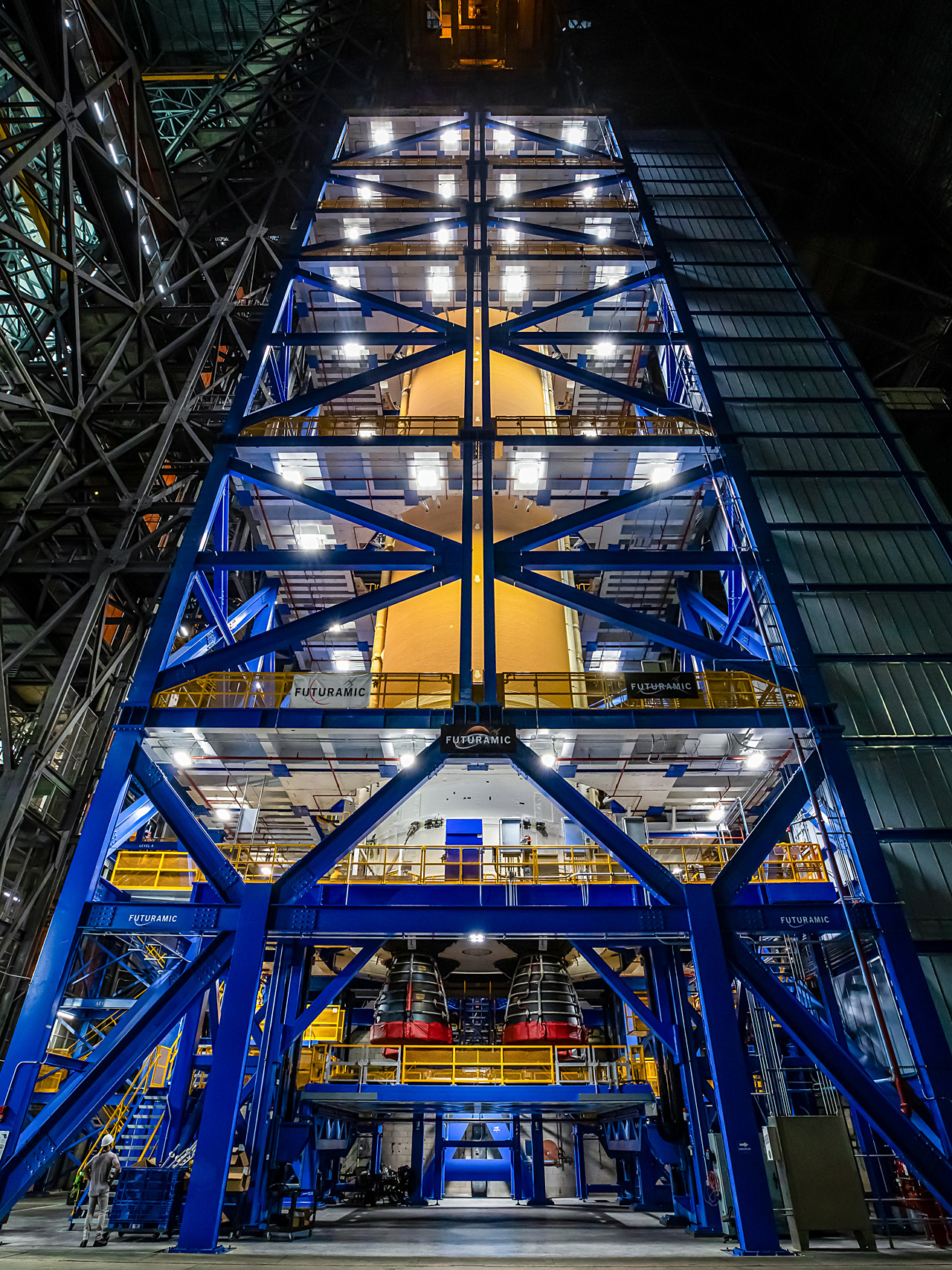 Featured image for “Futuramic’s Core Stage Vertical Integration Center Tooling”