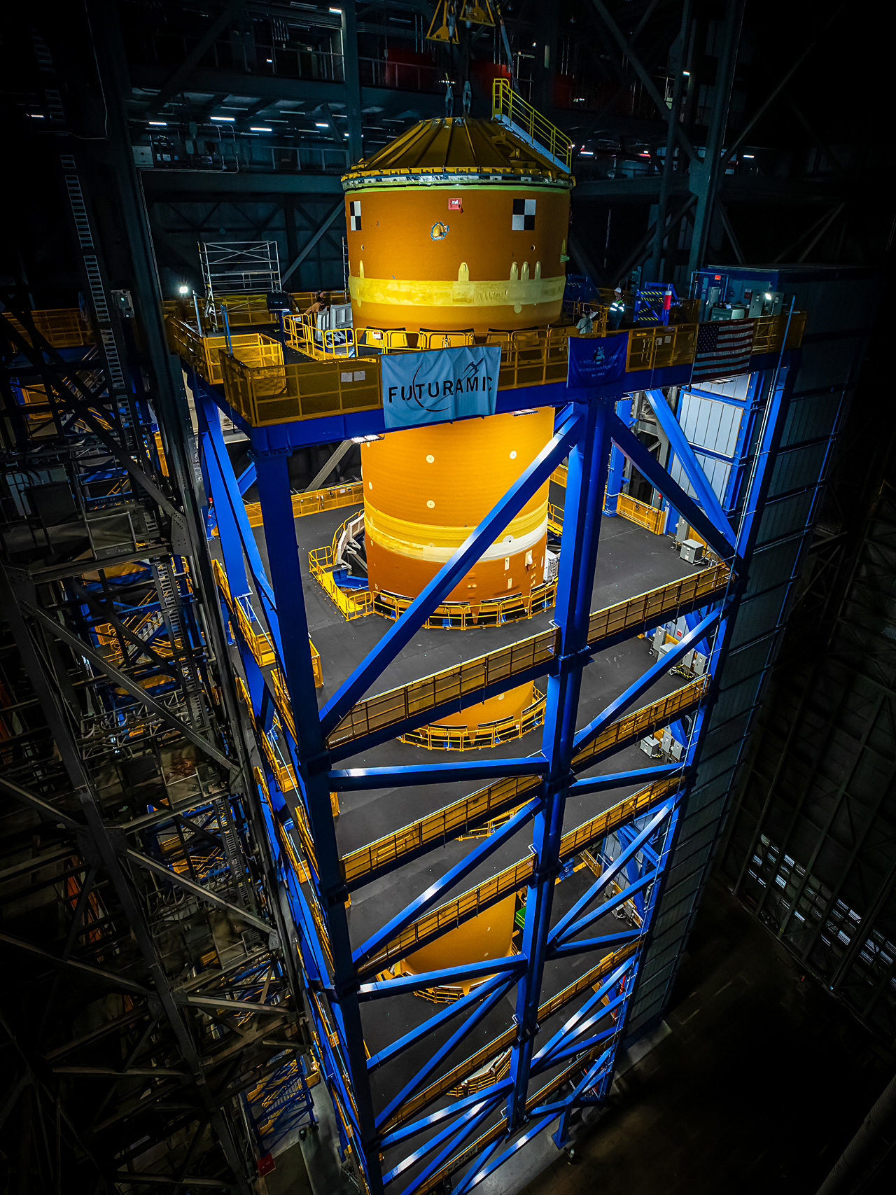 Futuramic's Core Stage Vertical Integration Center (CSVIC) Tooling