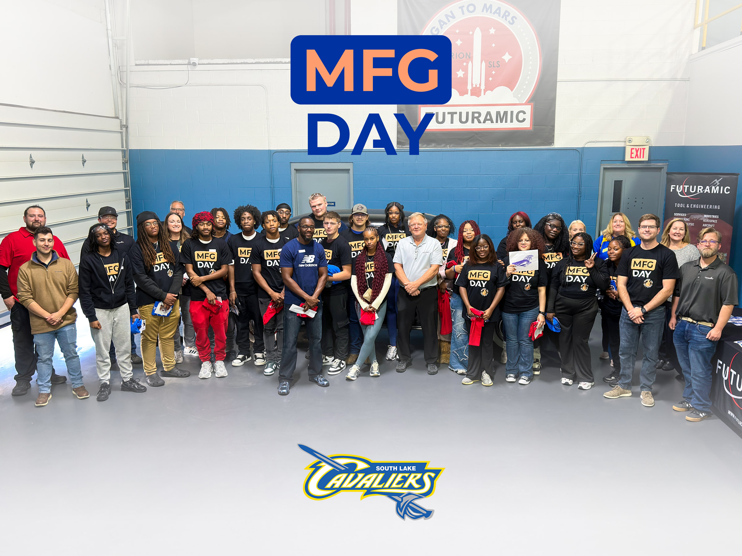 Featured image for “South Lake High School Students Inspired by Futuramic’s MFGDay 2025 Experience”