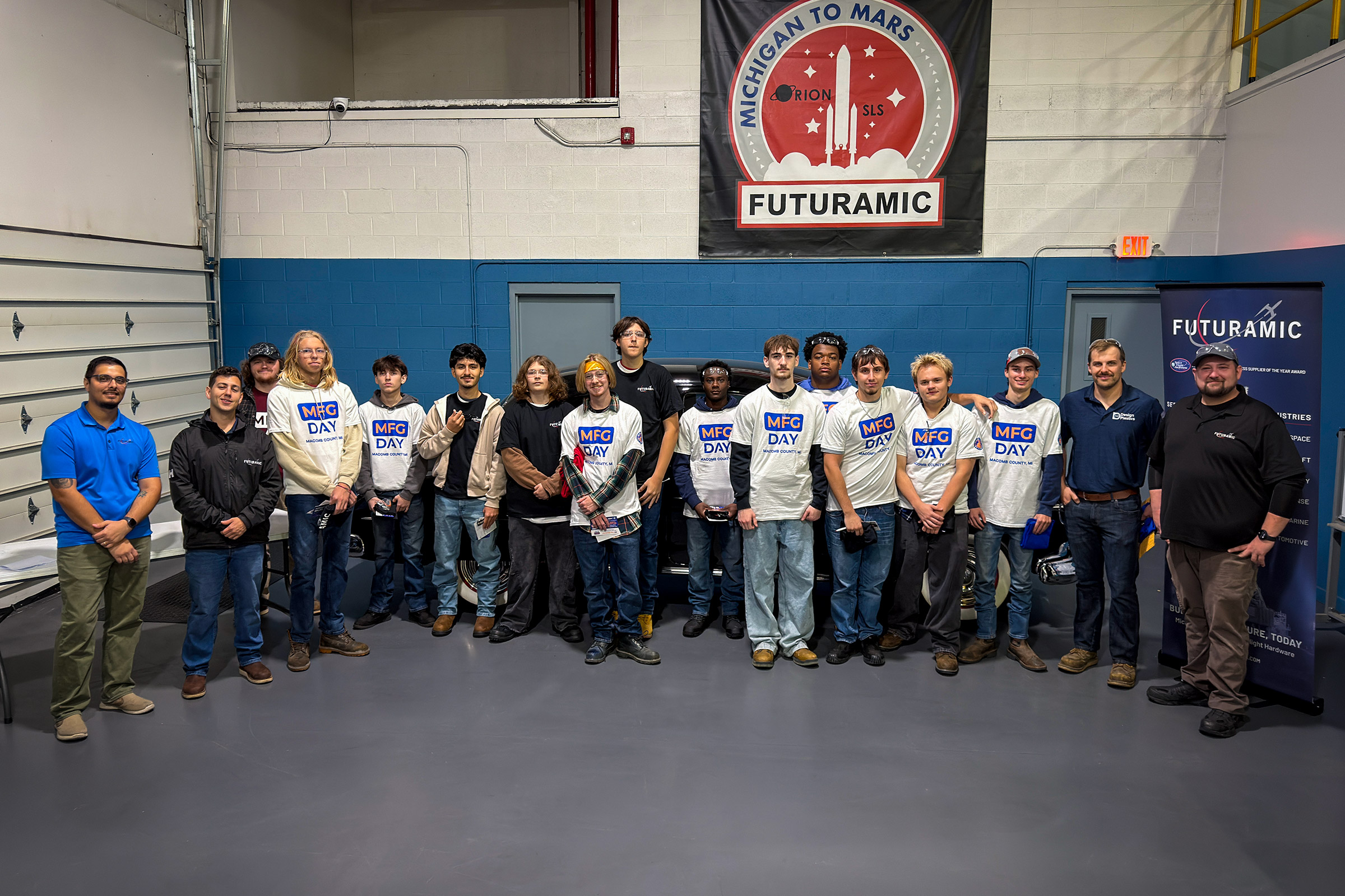 Featured image for “Futuramic Welcomes Warren Consolidated Career Prep Center for MFG Day”